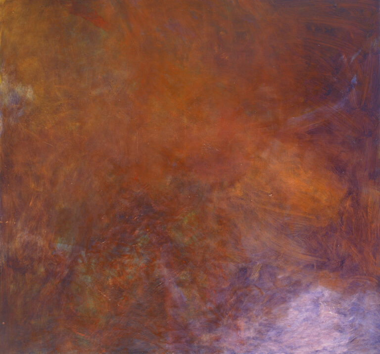 Claudia Liedtke, 1995, Sumpfbild, 120 x 110 cm, Oil on canvas, Berlin