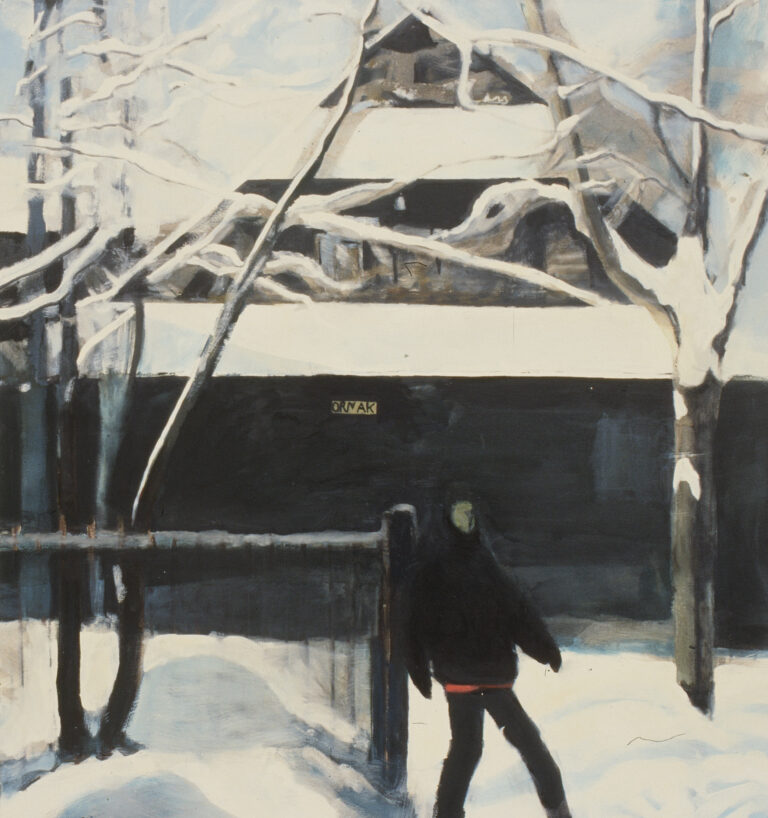Claudia Liedtke, 1997, Villa Ornak (Micha) 130 x 120 cm, Oil on canvas, Berlin
